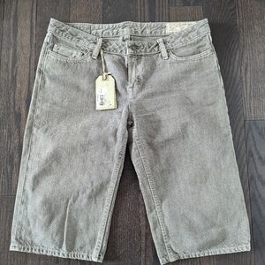 BNWT Men's All Saints Dun Bryce Grey Short